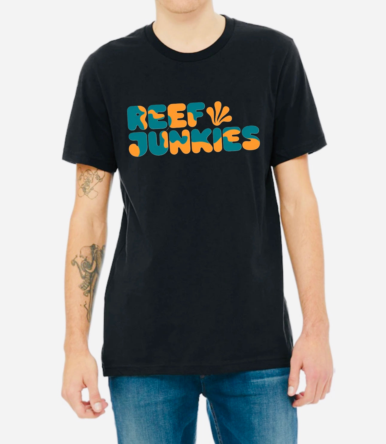 NEW UNISEX REEF JUNKIES GRAPHIC TEE