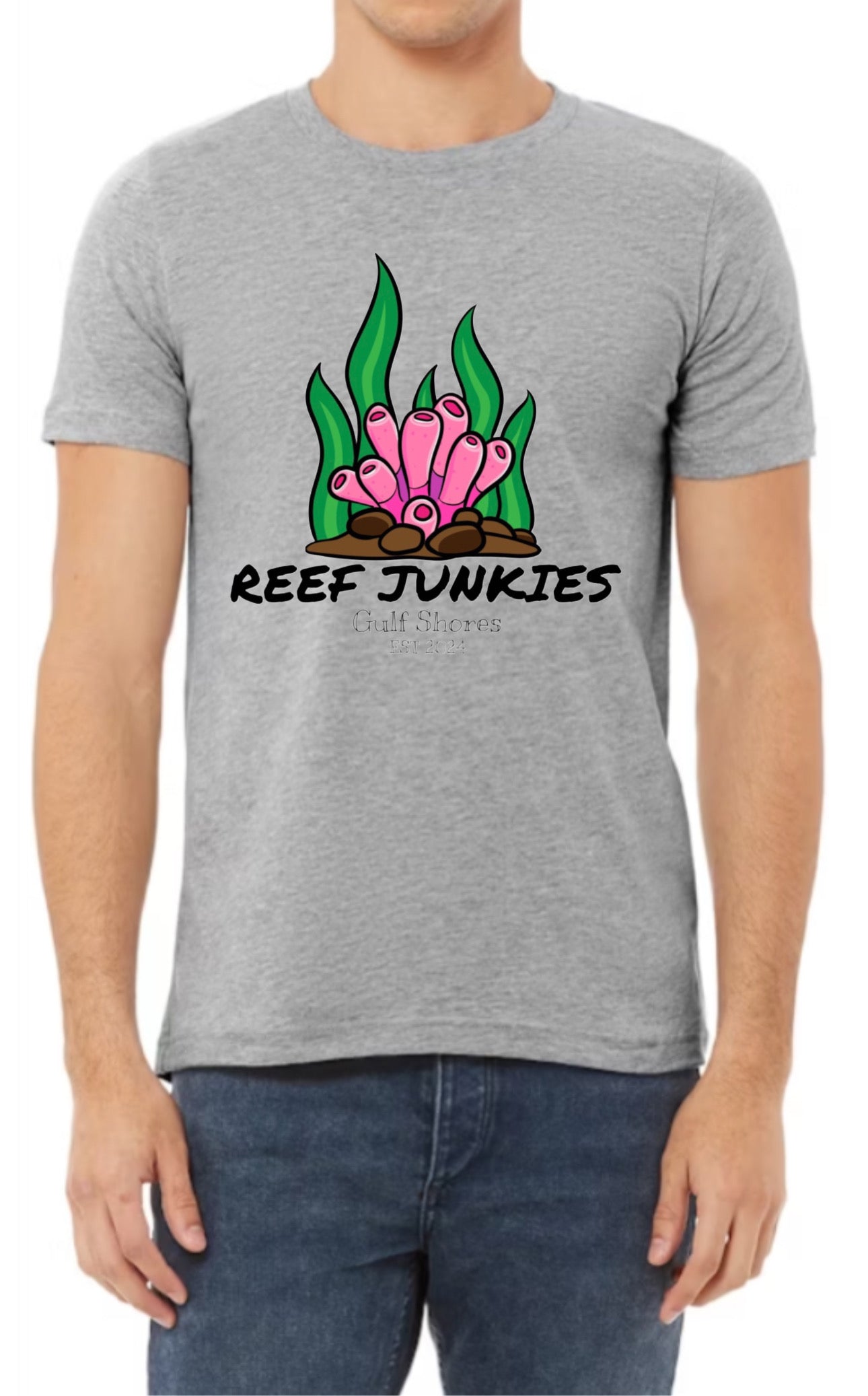 UNISEX REEF JUNKIES GRAPHIC TEE