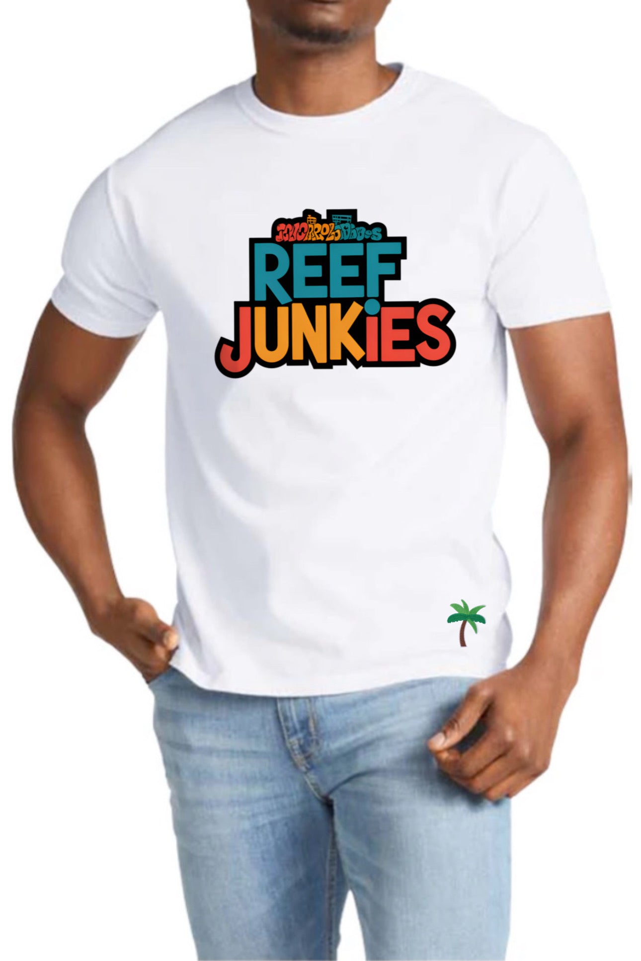NEW UNISEX REEF JUNKIES GRAPHIC TEE