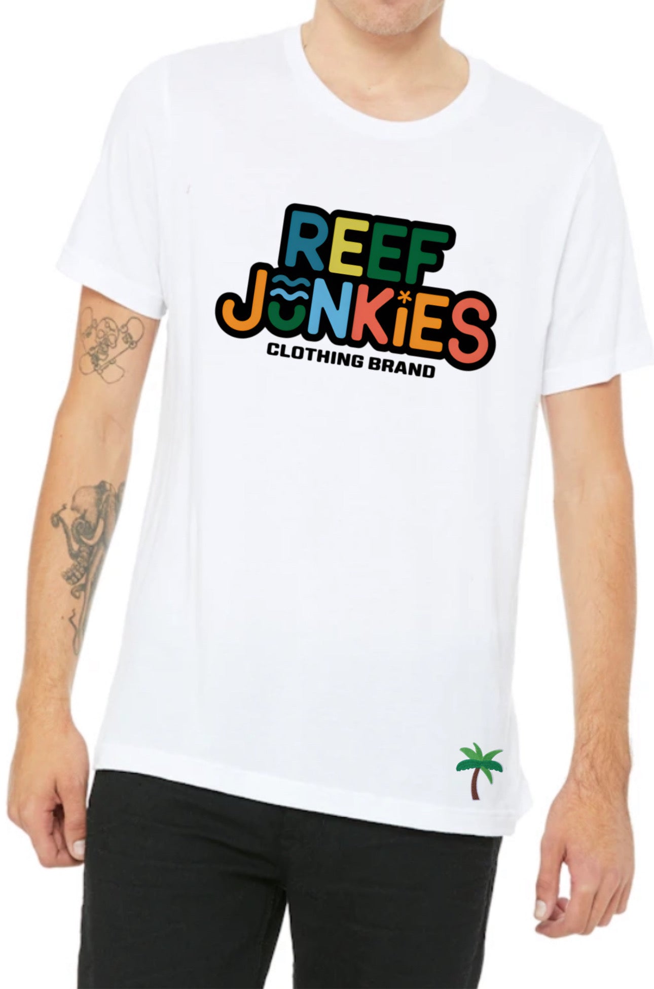 NEW UNISEX REEF JUNKIES GRAPHIC TEE