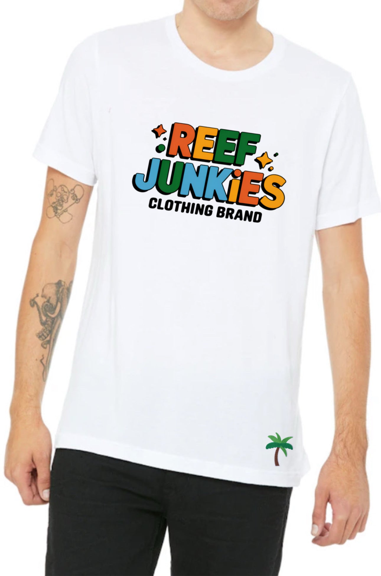 NEW UNISEX REEF JUNKIES GRAPHIC TEE