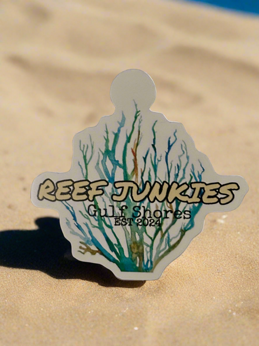 REEF JUNKIES GRAPHIC STICKER