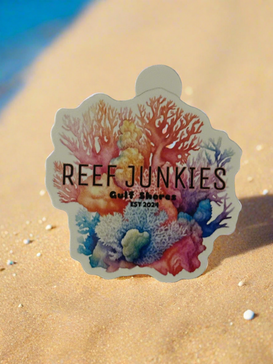 REEF JUNKIES GRAPHIC STICKER