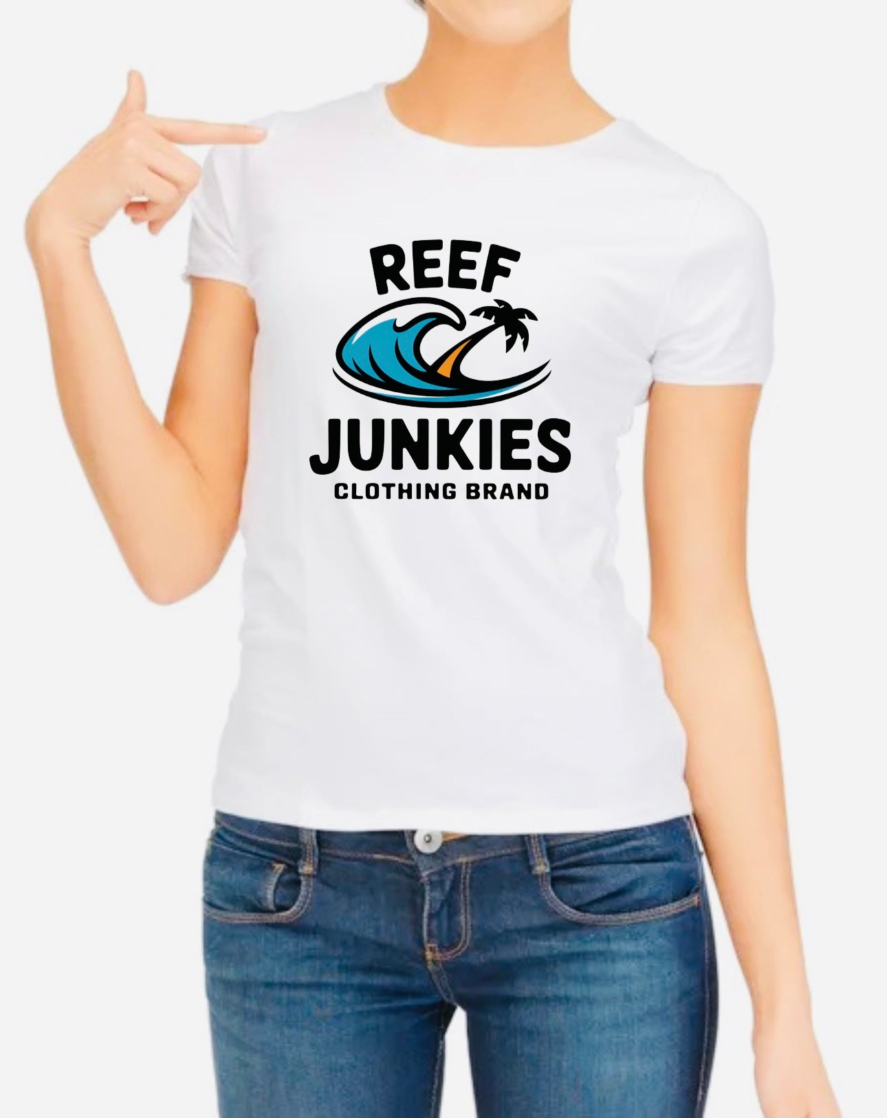 NEW UNISEX REEF JUNKIES GRAPHIC TEE