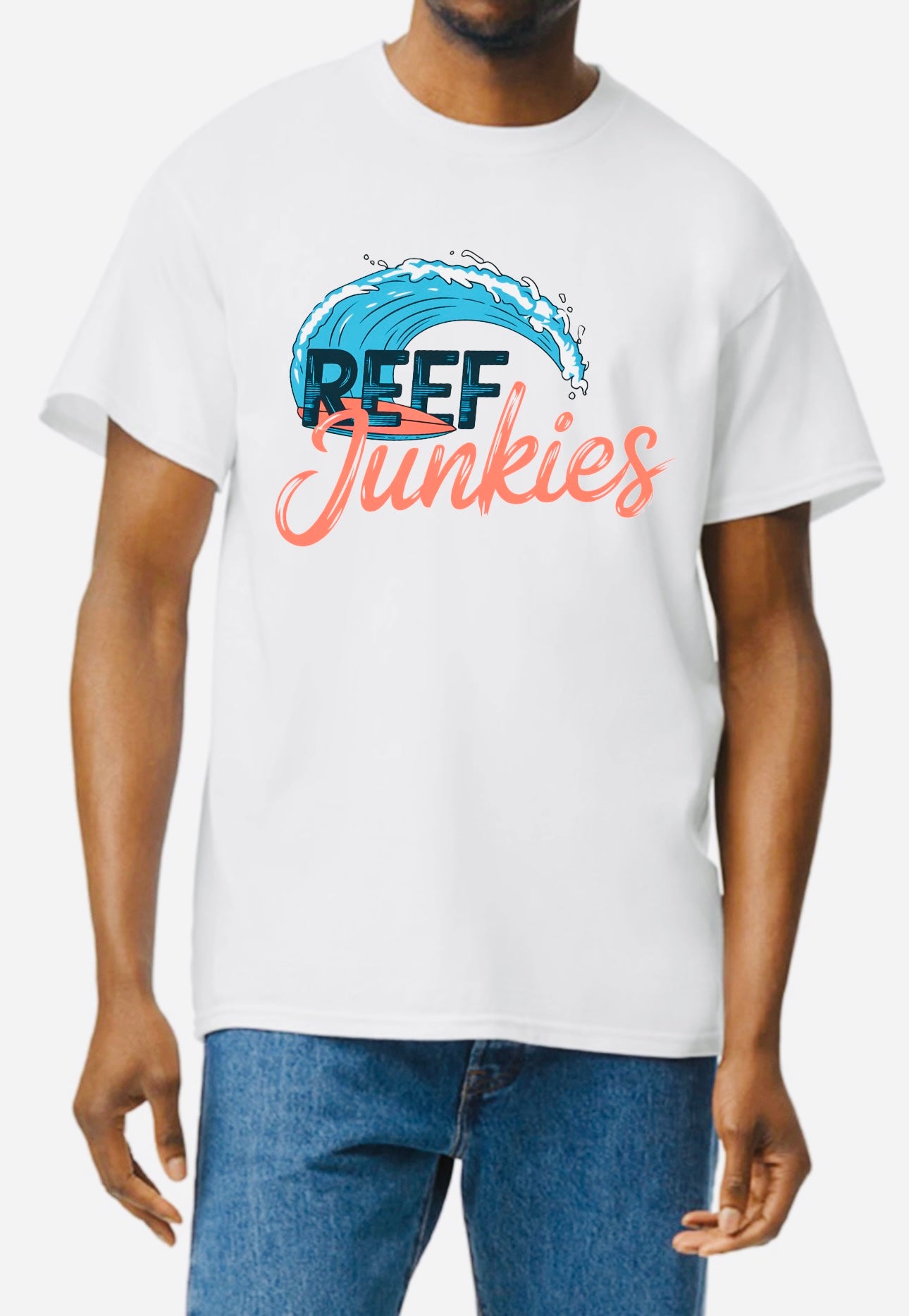 NEW UNISEX REEF JUNKIES GRAPHIC TEE