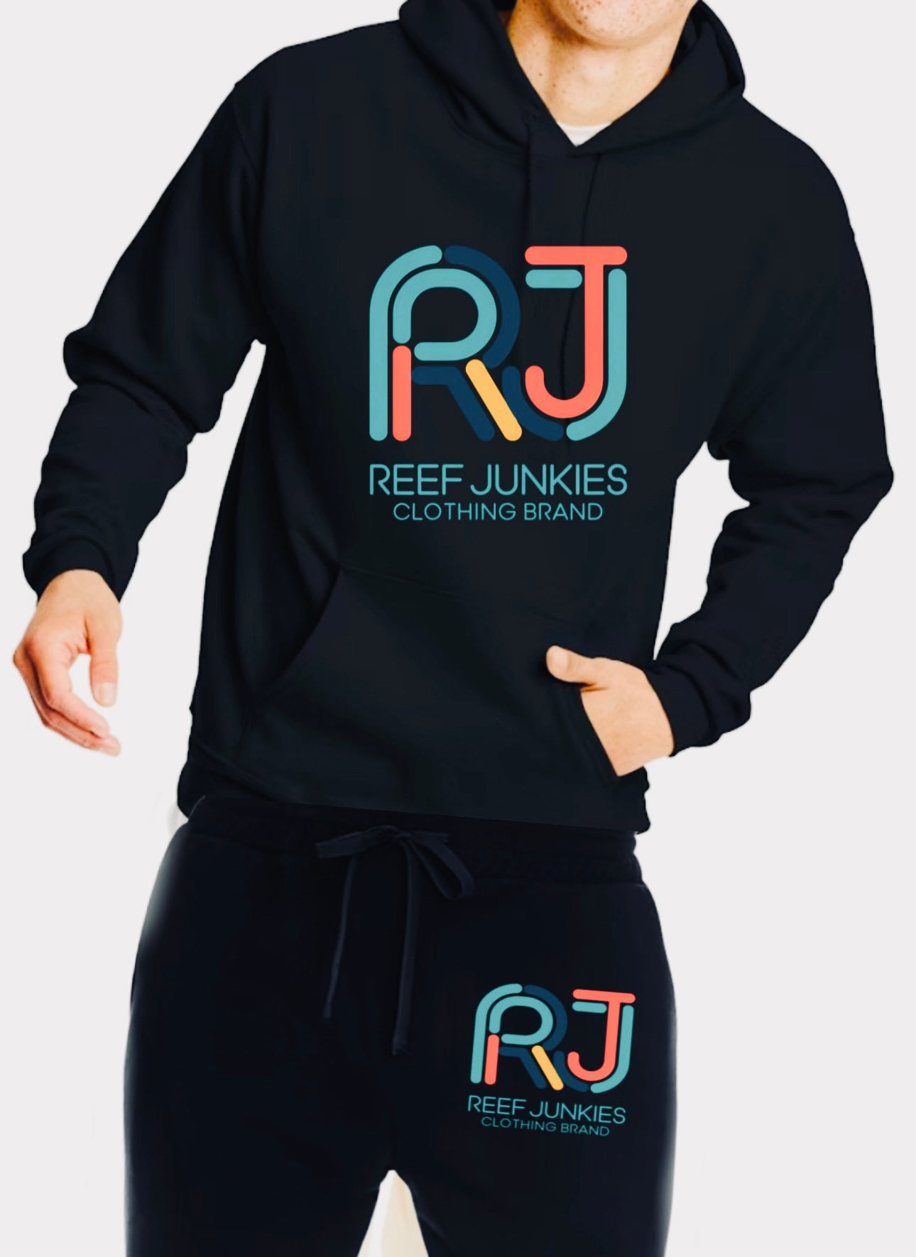 NEW REEF JUNKIES HOODIE SET