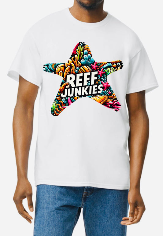 NEW UNISEX REEF JUNKIES GRAPHIC TEE