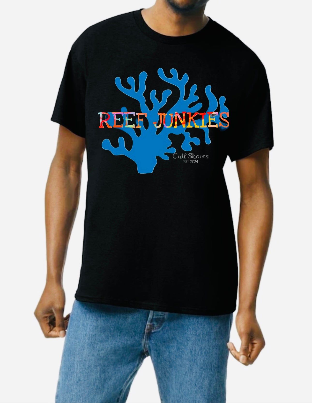 UNISEX REEF JUNKIES GRAPHIC TEE