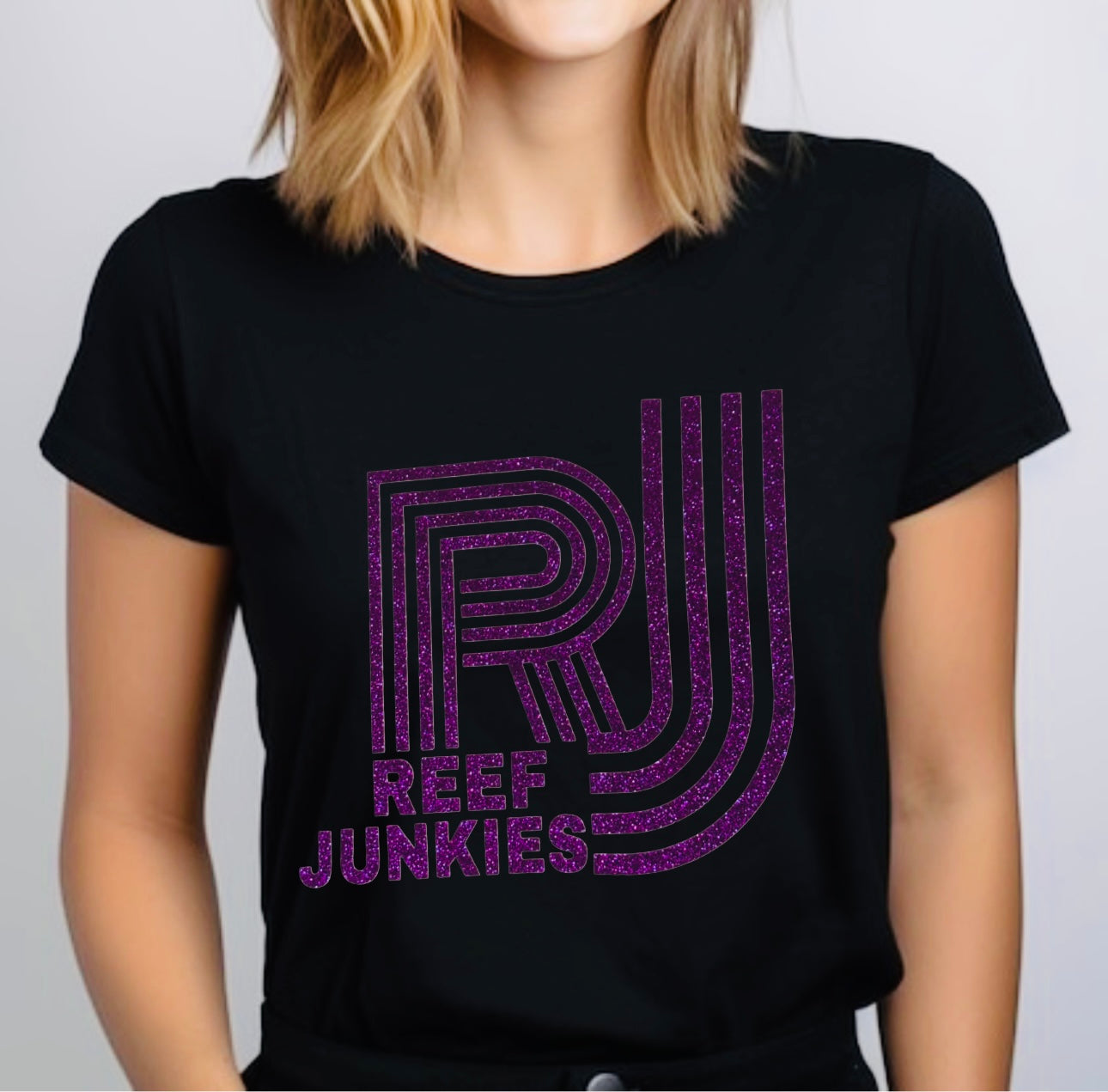 NEW UNISEX REEF JUNKIES SPARKLE TEE