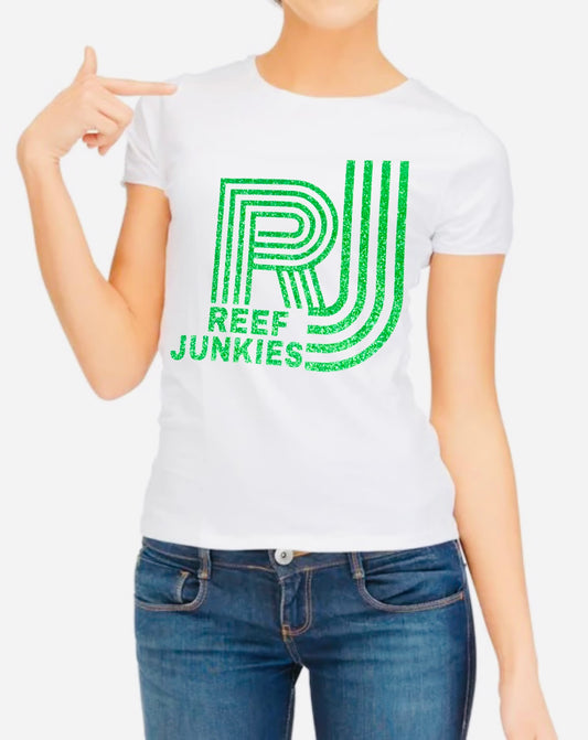 NEW UNISEX REEF JUNKIES SPARKLE TEE