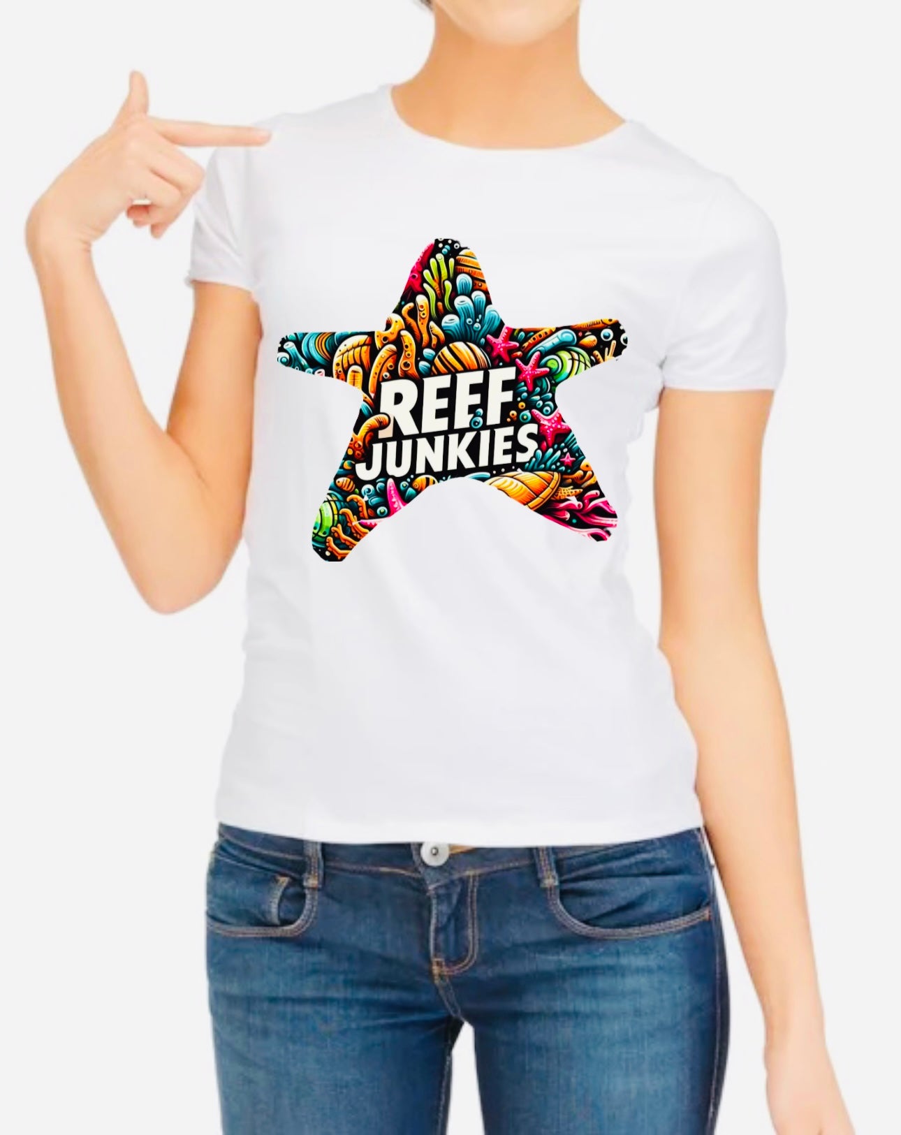 NEW UNISEX REEF JUNKIES GRAPHIC TEE