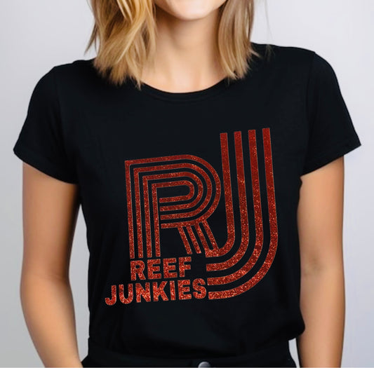 NEW UNISEX REEF JUNKIES SPARKLE TEE