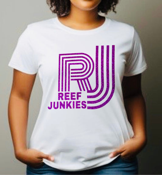 NEW UNISEX REEF JUNKIES SPARKLE TEE