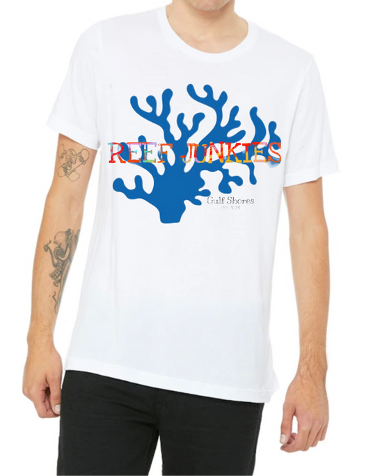 UNISEX REEF JUNKIES GRAPHIC TEE