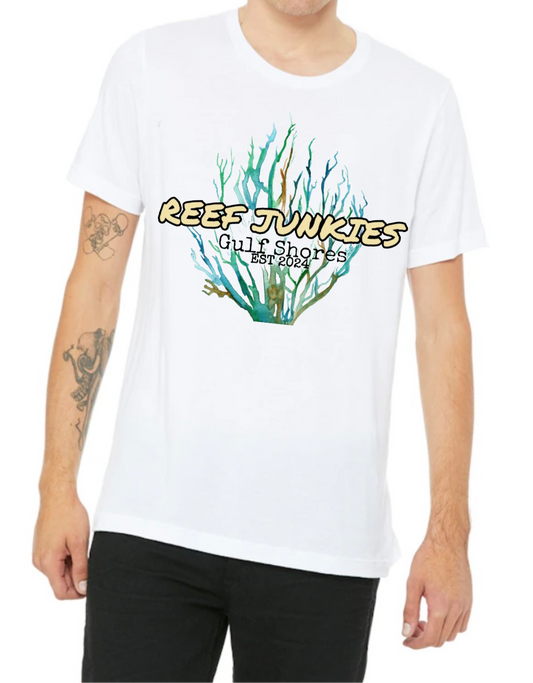 UNISEX REEF JUNKIES GRAPHIC TEE